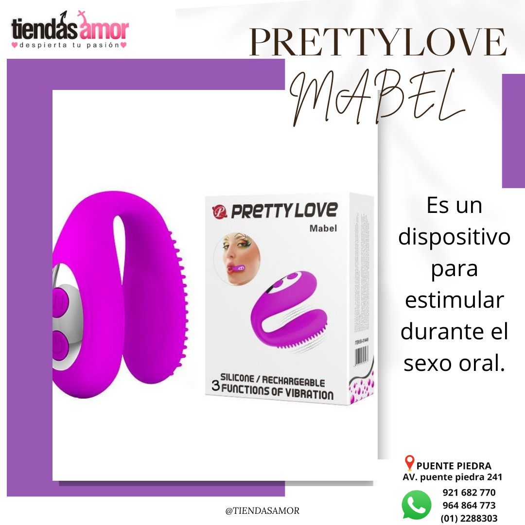 ESTIMULADOR ORAL PRETTY LOVE MABEL